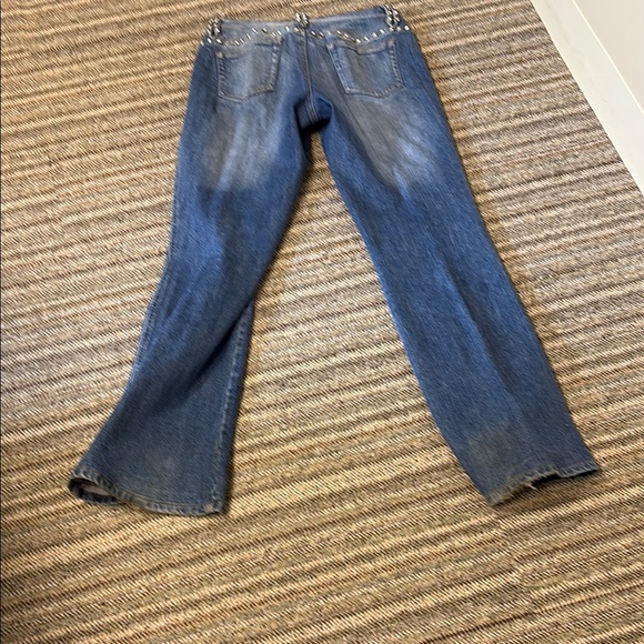 Cache Blue High Rise Embellished Jeans - Picture 2 of 4